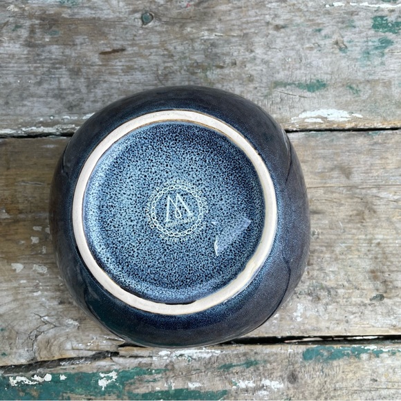 Meritage Jasper blue bowls set of 2 new - Picture 9 of 9